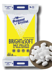 Diamond Crystal Bright &amp; Soft Salt Pellets (50/lb)