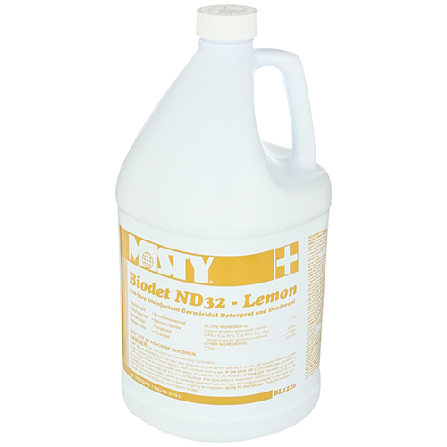 Disinfectant Biodet Nd32 Quat  Germicide Lemon 1gal 4/cs 
