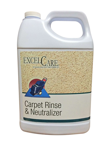 Carpet Rinse &amp; Neutralizer Excel Care 1gal 4/cs I30-14mn