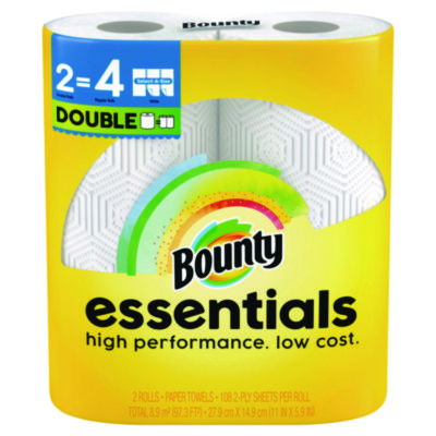 Bounty Select-A-Size Kitchen 
Roll Towel 108 Sheets (16/cs)