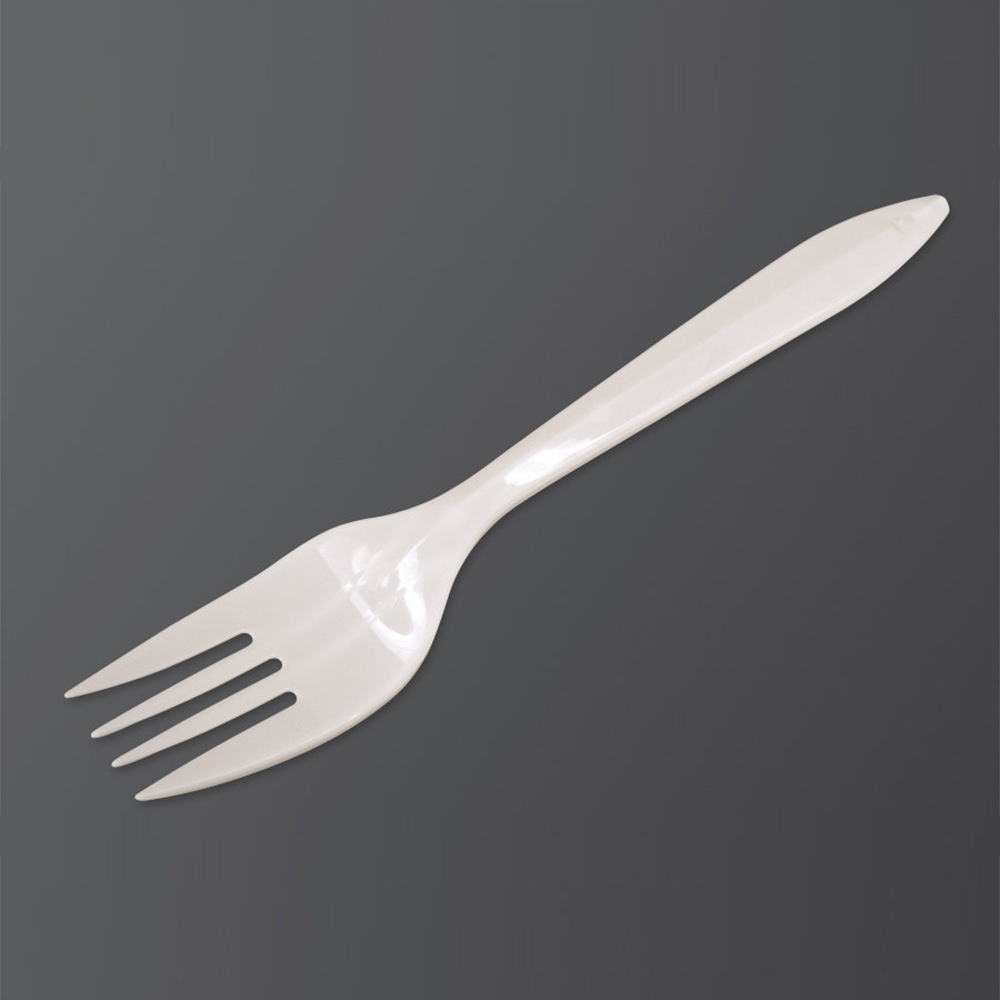 Fork Disposable M/w White  1m/cs F6bw