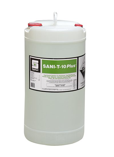 Sani-T-10 Plus Food Contact  Sanitizer 15 Gal (1/dr)