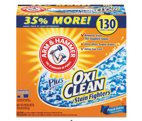 Arm &amp; Hammer Laundry Detergent 
W/OxiClean (3/cs)