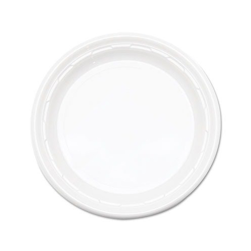 Plate Plastic 6&quot; White 1m/cs  6pwf