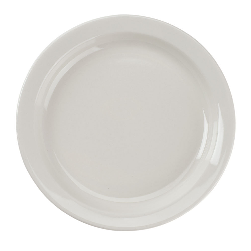 Plate Narrow Rim 6.5&quot; American  White 36/cs Nrc-6