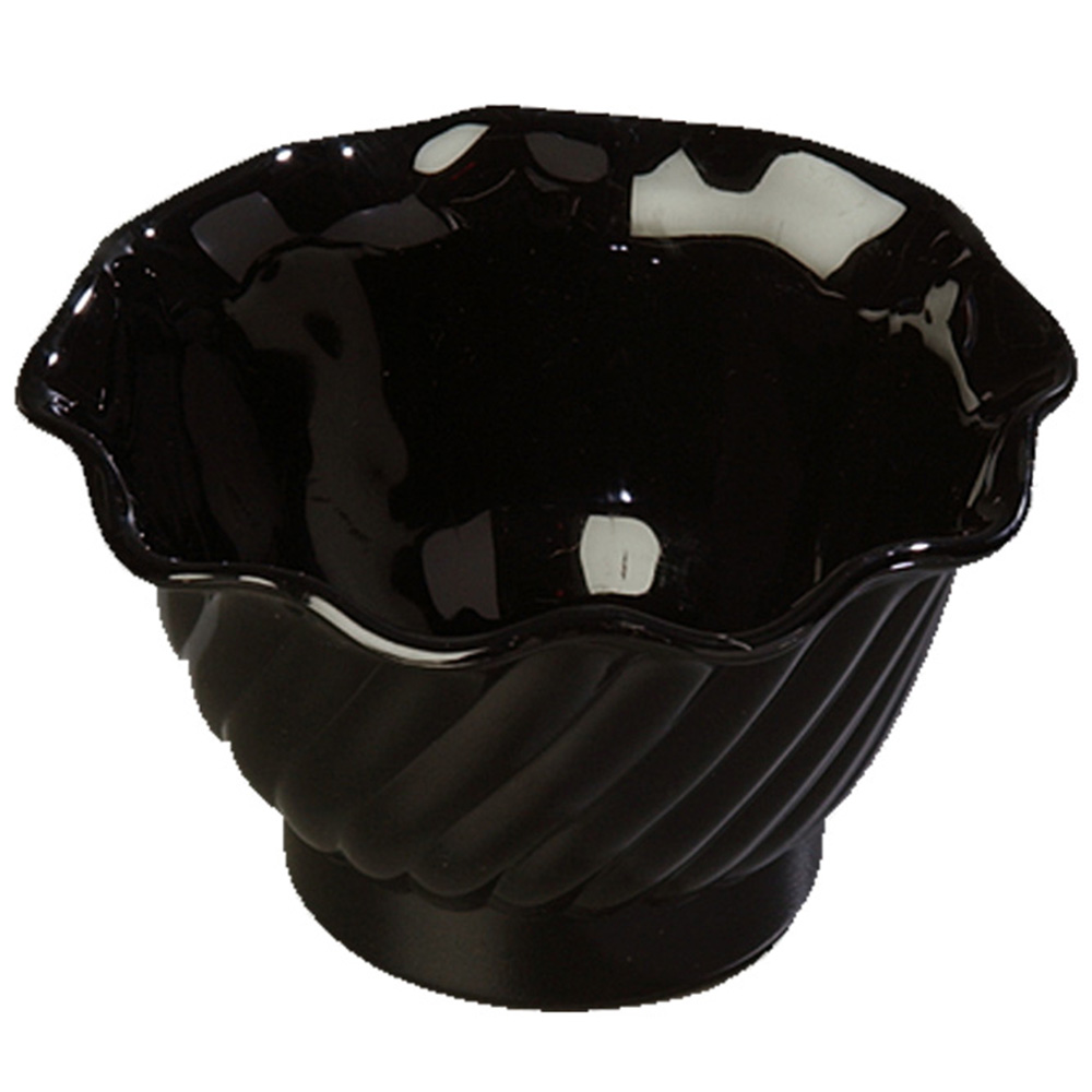 Bowl Dessert Tulip 5oz Black  24/cs 453003