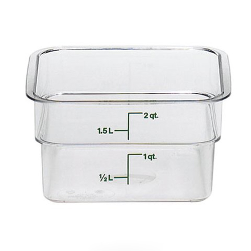 Container Graduated 2qt  Camsquare Clear 1/ea 