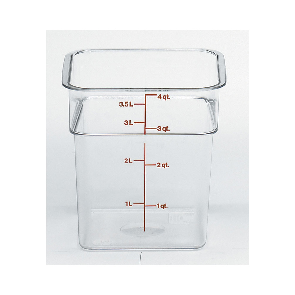 Container Graduated 4qt  Camsquare Clear 1/ea 