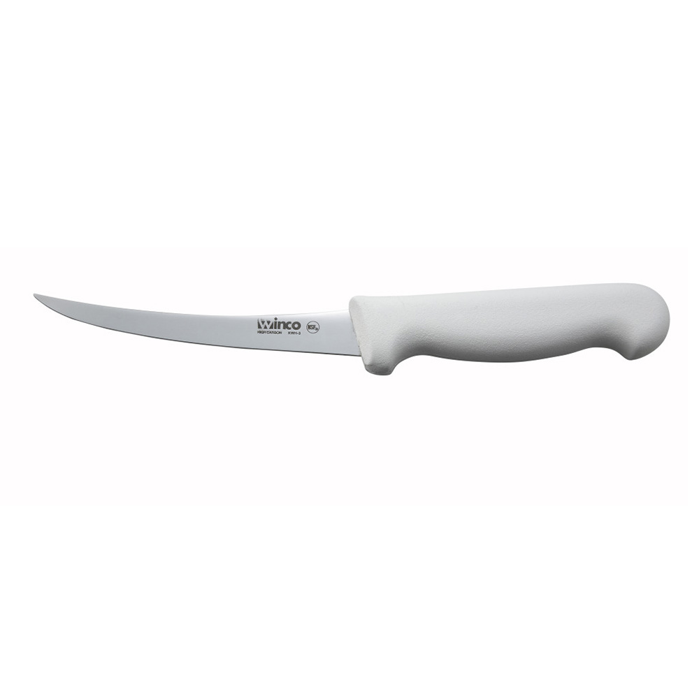 Knife Boning Curved Blade 6&quot;  1/ea Kwp-60