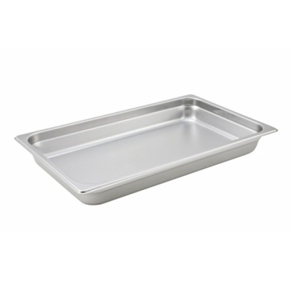 Pan Steam Table  Full Size  2.5&quot; Deep Anti-jam S/s 1/ea 