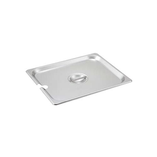 Lid Steam Table Pan Half Size  Slotted S/s 1/ea Spch