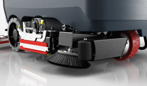 Right Side Broom Kit F/32&quot;  Rider Scrubber