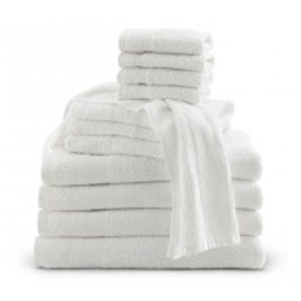 Towel Bath 6lb White 22x44  1/dz Tp224460