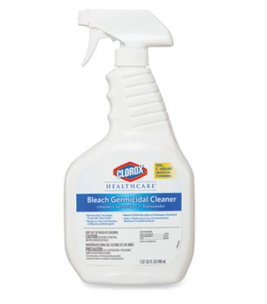 Clorox Healthcare Bleach  Germicidal Cleaner 32oz (6/cs)