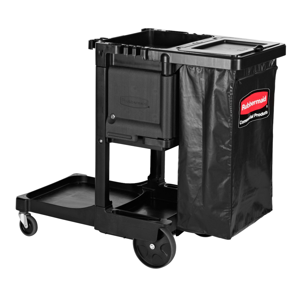 Cart Janitorial Executive  Black 1/ea 1861430