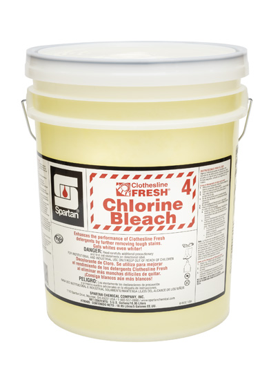 Clothesline Fresh Chlorine  Bleach #4 5 Gal (1/pl)