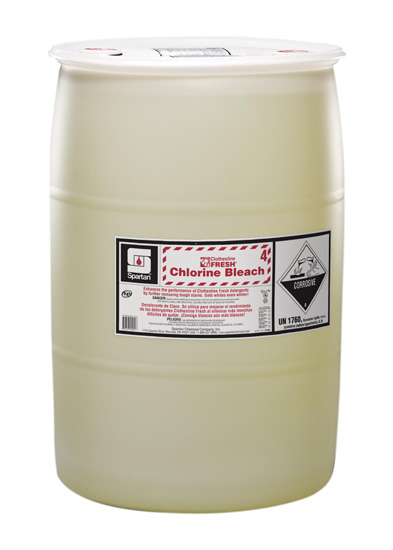 Clothesline Fresh Chlorine 
Bleach 55 Gal (1/dr)