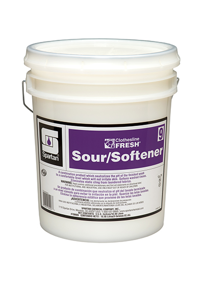 Clothesline Fresh Laundry  Sour/Softener #9 5Gal (1/pl)