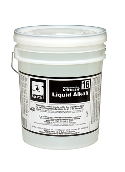 Clothesline Fresh Liquid 
Alkali #16 Laundry Builder 5 
Gal (1/ea)