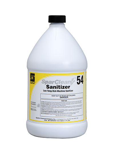 Sparclean Sanitizer #54 1 Gal 
(4/cs)