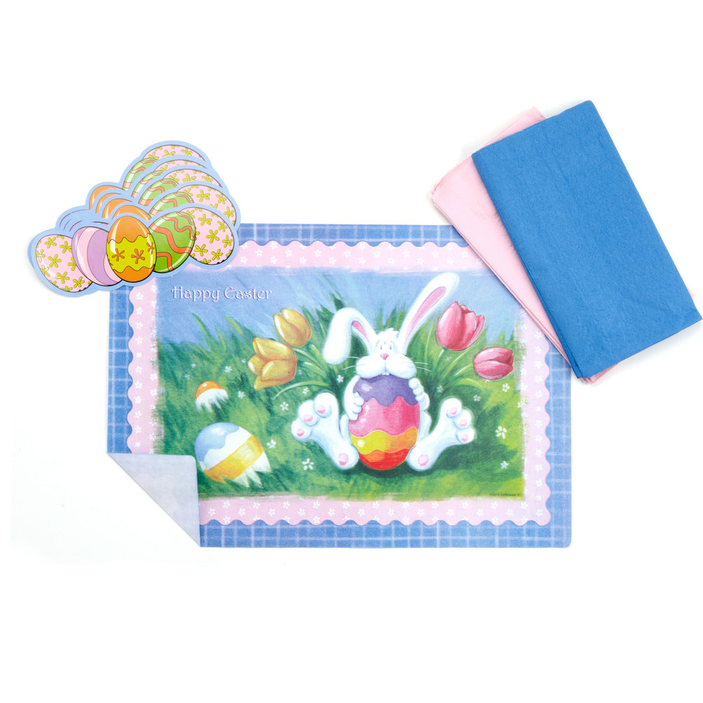 Easter Setting Combo Pack Placemat 10x14 Pink &amp; Marina