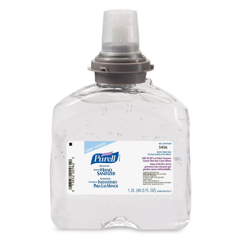 Hand Sanitizer Instant Purell Tfx 1200ml 4/cs 5456-04