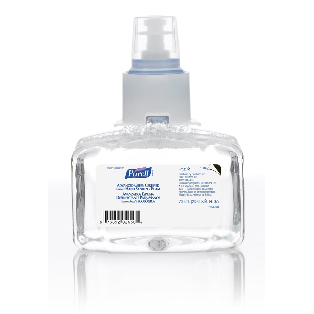 Hand Sanitizer Ltx Advance Instant Foam 700ml Purell 3/cs