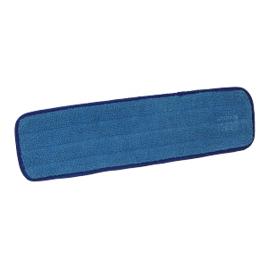 Pad Mop Microfiber  Maxiplus  18&quot; Blue 12/cs 96964-12