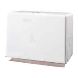 Singlefold Metal Towel Dispenser White (1/ea)