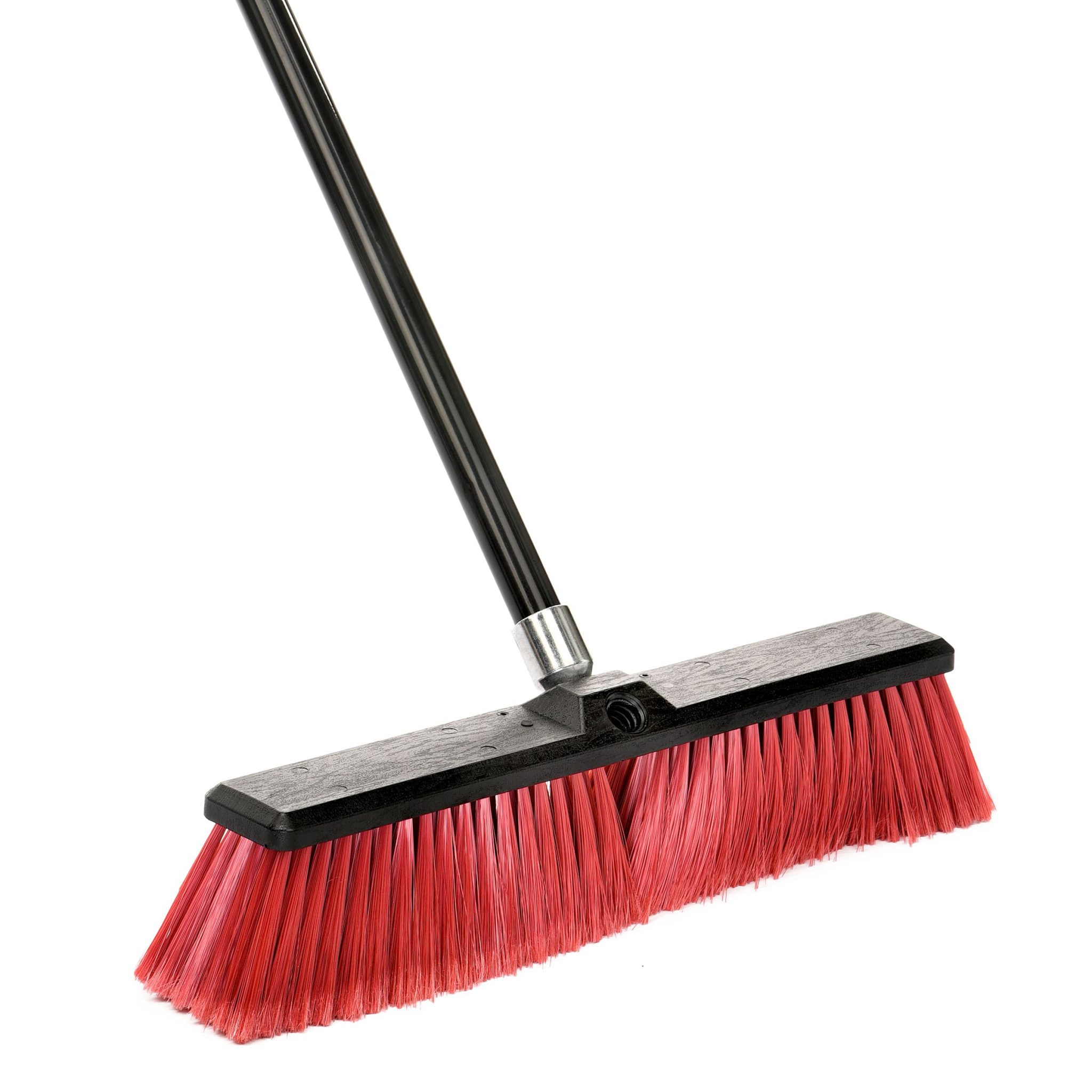 24&quot; Smooth Surface Push Broom W/handle