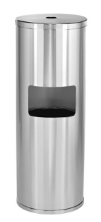 Stainless Steel Floor Stand  Gym Wipe Dispenser