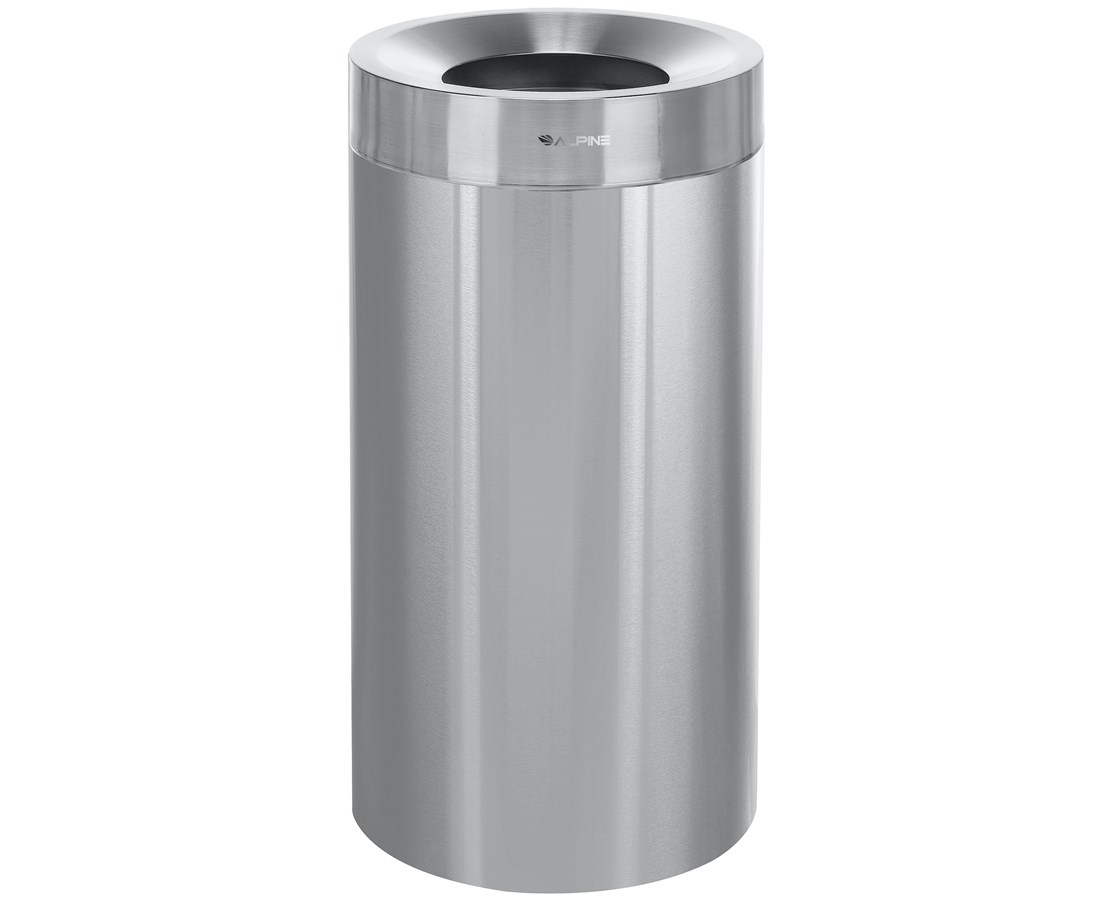27 Gal Stainless Steel Indoor  Trash Can (1/ea)