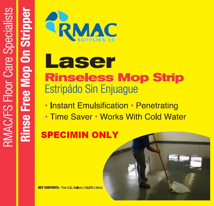 Laser Rinsless Mop Stripper  (5/pl)