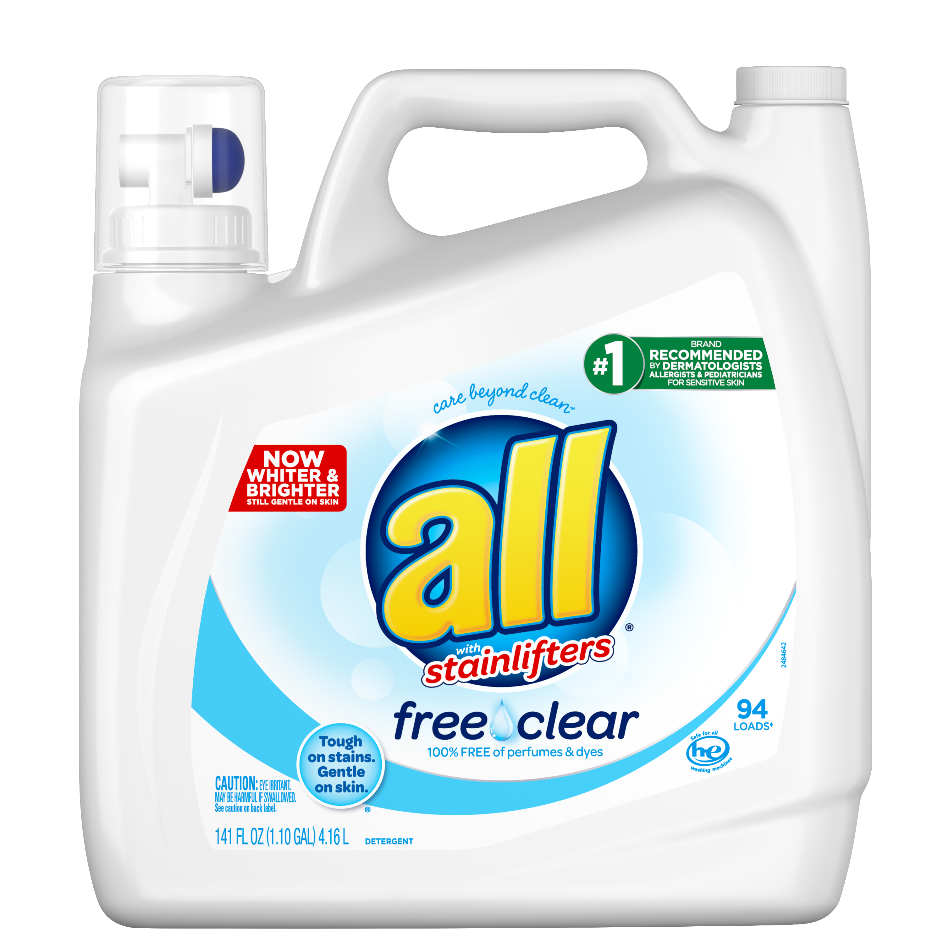 All Ultra Free Clear HE Liquid Laundry Detergent 141 oz.