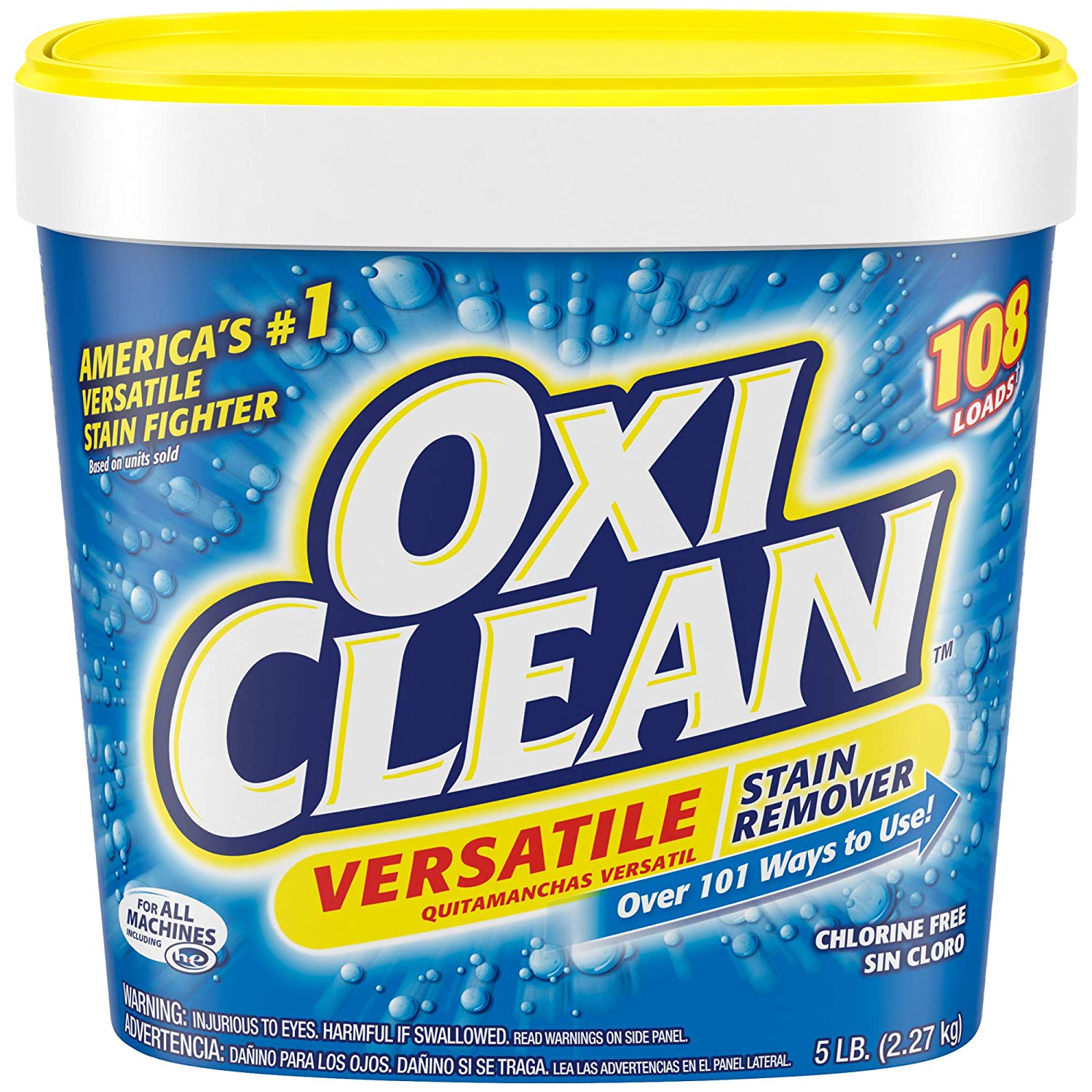 OxiClean Versatile Stain Remover Powder 5 lbs (4/cs)