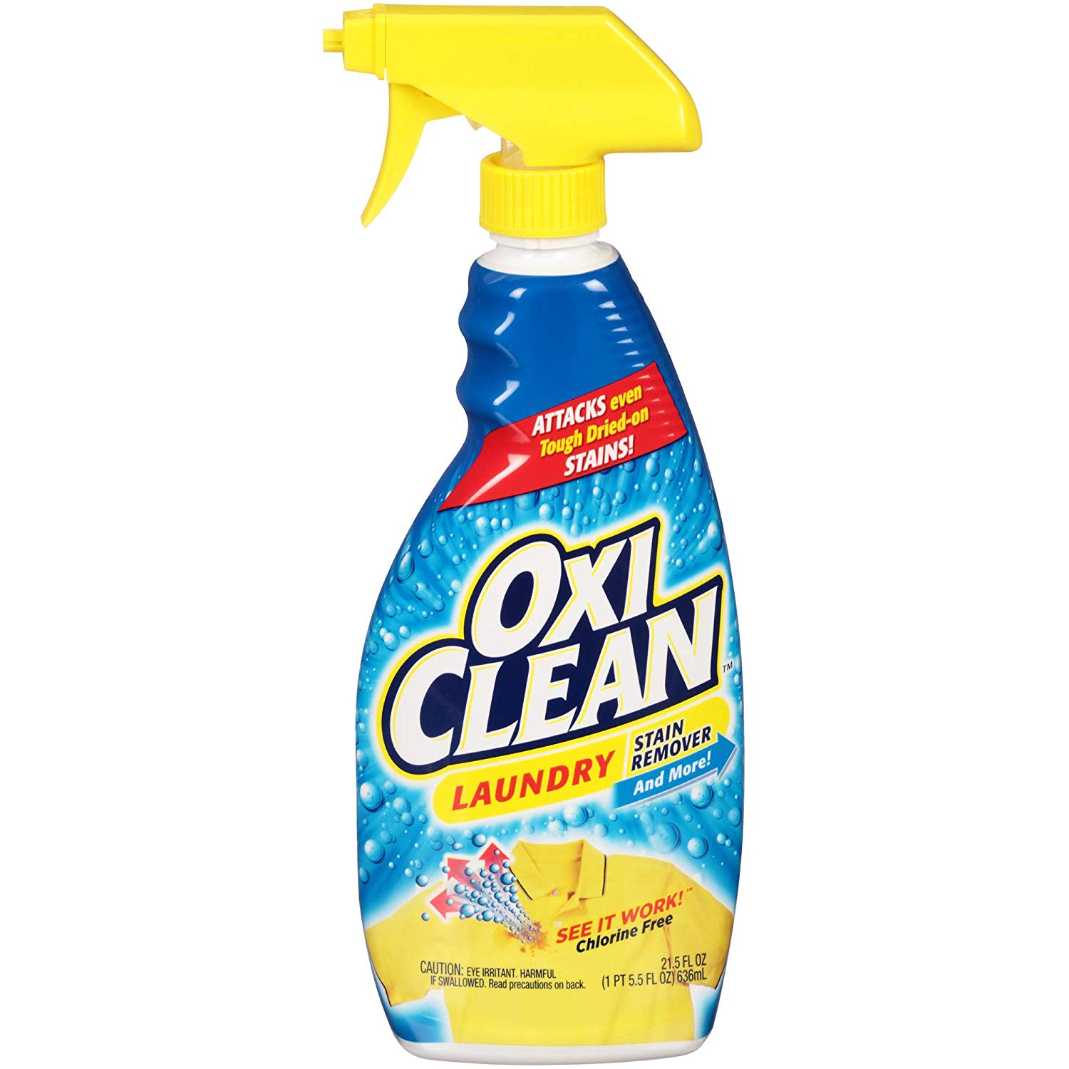 OxiClean Laundry Stain Remover Spray, 21.5 oz (8/cs)