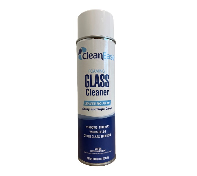 CleanEase Foaming Aerosol  Glass Cleaner 20 oz (12/cs)