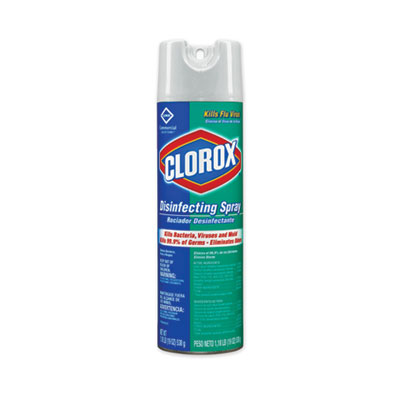 Clorox Disinfecting Spray  Fresh 19 oz Aerosol (12/cs)