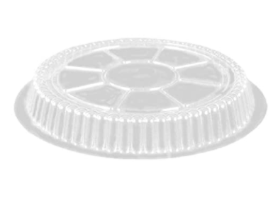 7&quot; Round Clear Plastic Dome Lid (500/cs)