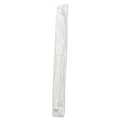 Individually Wrapped White Knife (1000/cs)