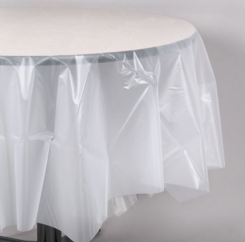 70 Clear Table Cover N/p (1/rl)