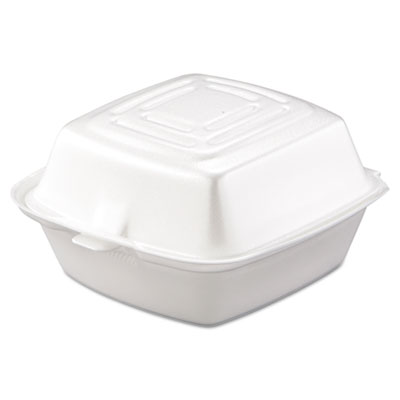 Foam Hinged Lid Containers 6X6  (500/CS)