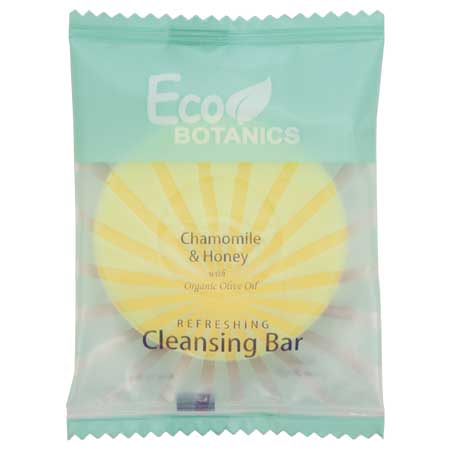 Eco Botanics Cleansing Bar  Soap Wrapped .75oz (1000/cs)