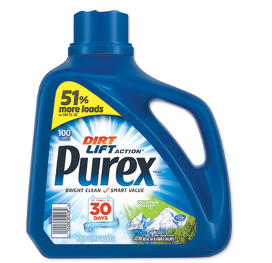 Purex Liquid Laundry Detergent  Mountain Breeze 150 oz (4/cs)