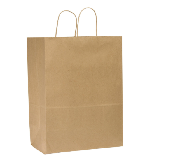 13x6x16 Traveler Paper Kraft  Shopping Bag (250/cs)