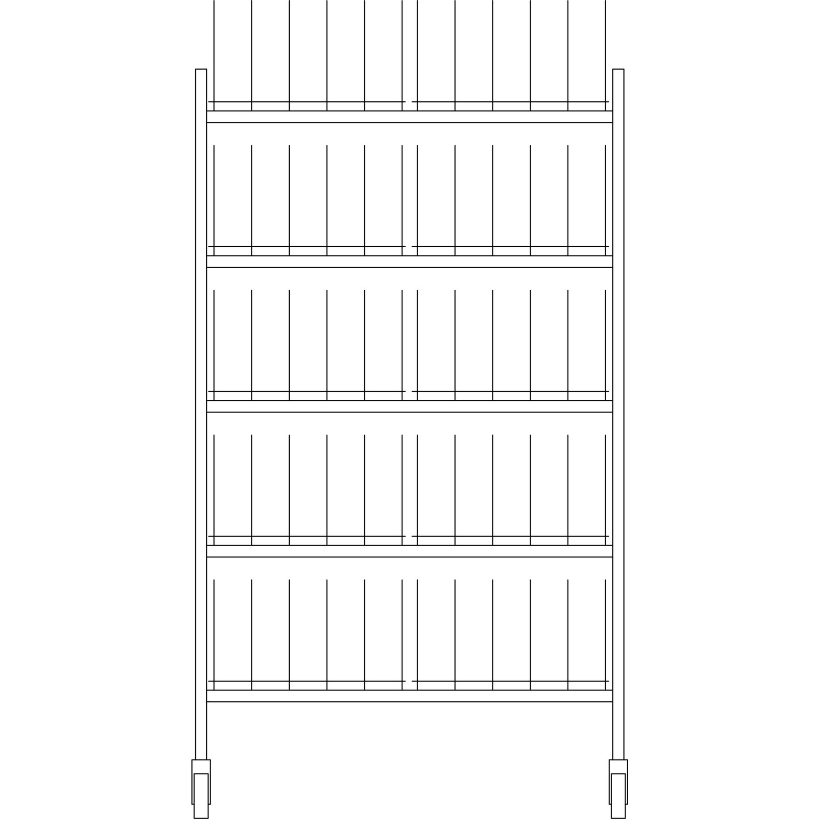 Dinex Drying and Storage Cart 