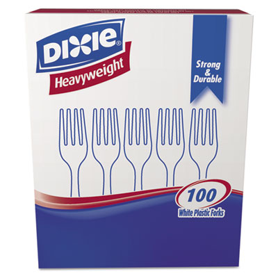 Dixie Plastic H/w Forks 100/bx (100/bx)