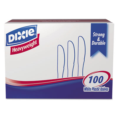 Dixie Plastic H/w Knives 100/bx (100/bx)