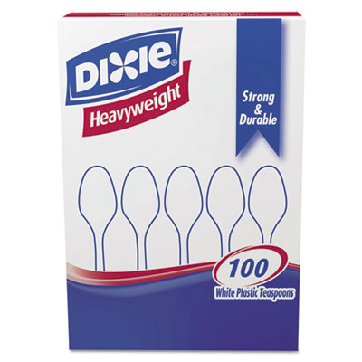 Dixie Plastic H/w Tspoons 100/bx (100/bx)