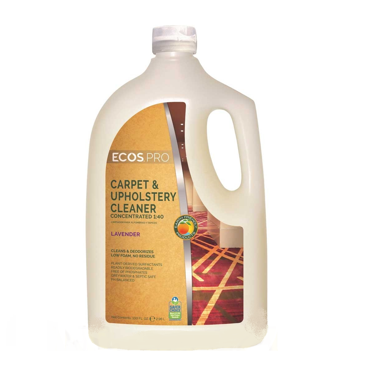 Ecos Pro Carpet &amp; Upholstery Cleane Concentrate Lavender